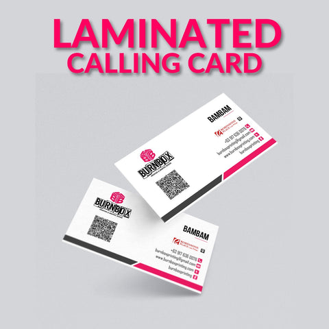 Business Card Laminated
