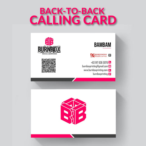 Business Card (back to back)