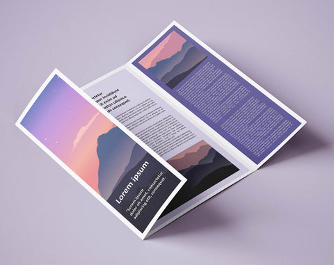 Brochures, Quad-Fold